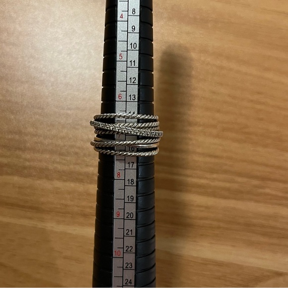 DAVID YURMAN cross over ring - Picture 4 of 5